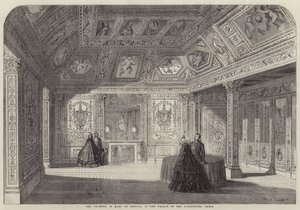The Chamber of Mary de Medicis, in the Palace of the Luxembourg, Paris by Felix Thorigny